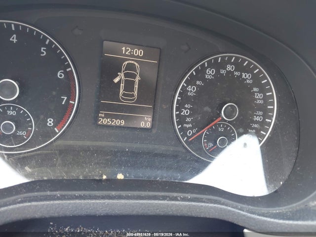 45931639 :رقم المزاد ، 1VWBP7A39DC015765 vin ، 2013 Volkswagen Passat 2.5l Se مزاد بيع