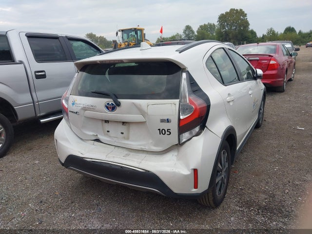 45931654 :رقم المزاد ، JTDKDTB37J1605795 vin ، 2018 Toyota Prius C Two مزاد بيع