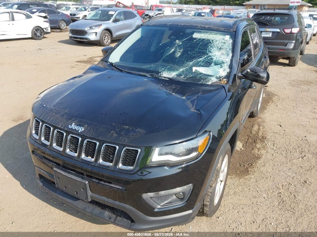 2018 Jeep Compass Latitude 4x4 მანქანა იყიდება აუქციონზე, vin: 3C4NJDBB1JT360116, აუქციონის ნომერი: 45931686