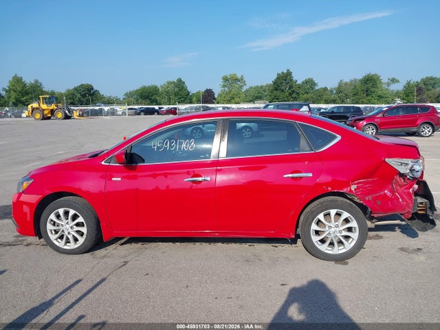 2019 Nissan Sentra Sv მანქანა იყიდება აუქციონზე, vin: 3N1AB7AP3KL605903, აუქციონის ნომერი: 45931703