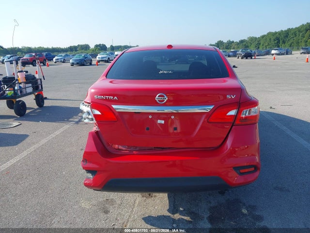 2019 Nissan Sentra Sv მანქანა იყიდება აუქციონზე, vin: 3N1AB7AP3KL605903, აუქციონის ნომერი: 45931703