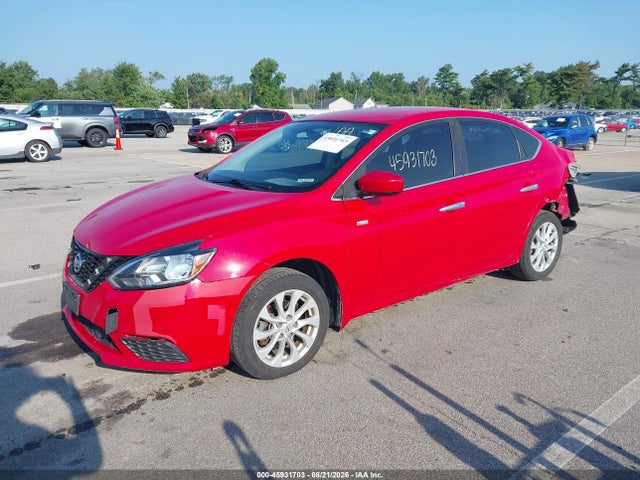 2019 Nissan Sentra Sv მანქანა იყიდება აუქციონზე, vin: 3N1AB7AP3KL605903, აუქციონის ნომერი: 45931703