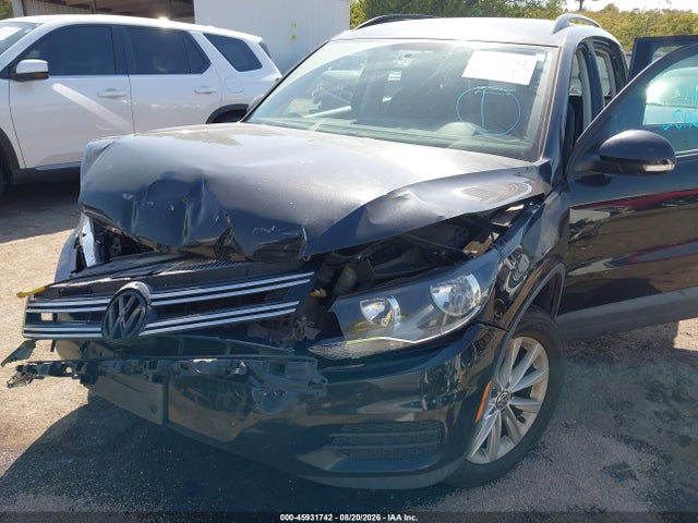 2017 Volkswagen Tiguan 2.0t/2.0t S მანქანა იყიდება აუქციონზე, vin: WVGBV7AX4HK052970, აუქციონის ნომერი: 45931742