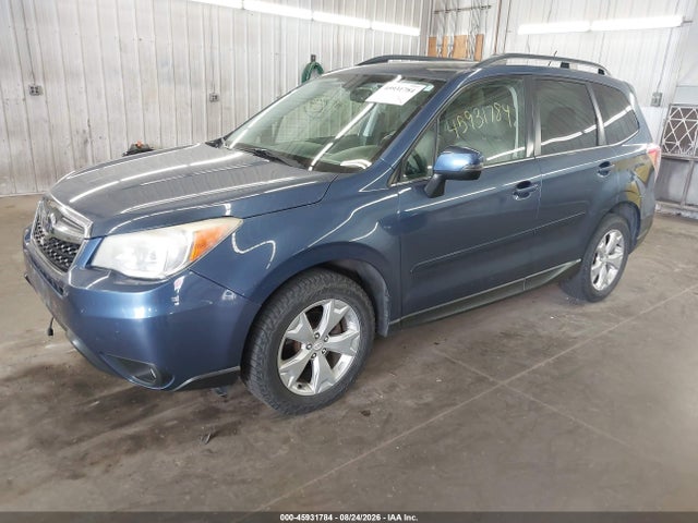 2014 Subaru Forester 2.5i Touring მანქანა იყიდება აუქციონზე, vin: JF2SJAPC4EH514634, აუქციონის ნომერი: 45931784