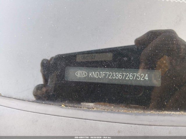 45931788 :رقم المزاد ، KNDJF723367267524 vin ، 2006 Kia Sportage Ex V6/lx V6 مزاد بيع
