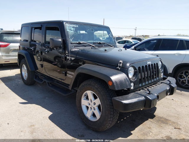 Продаж на аукціоні авто 2016 Jeep Wrangler Unlimited Sport, vin: 1C4BJWDG7GL191523, номер лоту: 45931789