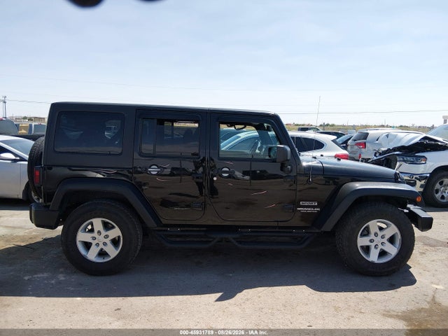 Продаж на аукціоні авто 2016 Jeep Wrangler Unlimited Sport, vin: 1C4BJWDG7GL191523, номер лоту: 45931789