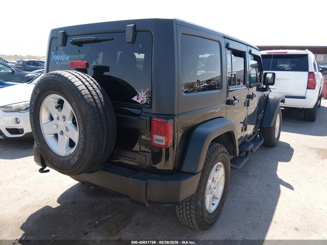 Продаж на аукціоні авто 2016 Jeep Wrangler Unlimited Sport, vin: 1C4BJWDG7GL191523, номер лоту: 45931789