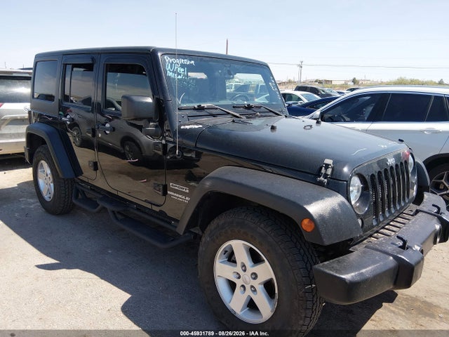 Продаж на аукціоні авто 2016 Jeep Wrangler Unlimited Sport, vin: 1C4BJWDG7GL191523, номер лоту: 45931789