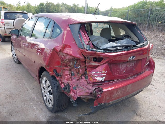 45931802 :رقم المزاد ، 4S3GTAB62M3703911 vin ، 2021 Subaru Impreza مزاد بيع