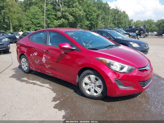 2016 Hyundai Elantra Se მანქანა იყიდება აუქციონზე, vin: KMHDH4AE7GU643522, აუქციონის ნომერი: 45931918