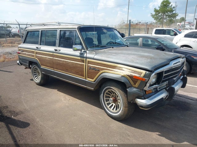 1988 Jeep Grand Wagoneer მანქანა იყიდება აუქციონზე, vin: 1JCNJ15UXJT241924, აუქციონის ნომერი: 45931938
