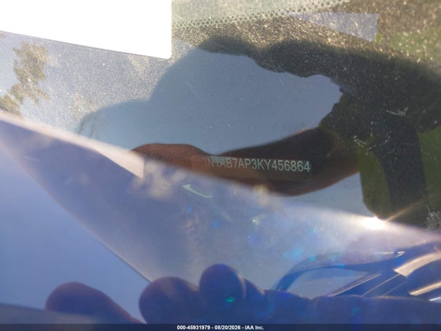 2019 Nissan Sentra Sv მანქანა იყიდება აუქციონზე, vin: 3N1AB7AP3KY456864, აუქციონის ნომერი: 45931979