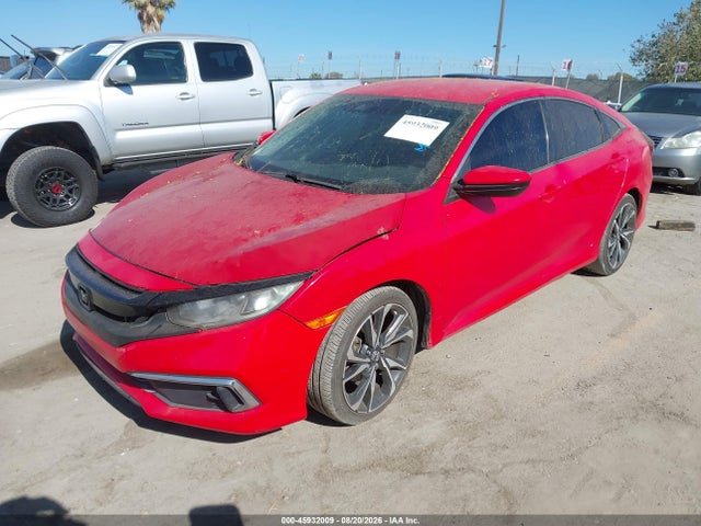 Honda Civic Lx 2019 2HGFC2F69KH501932 Image 2