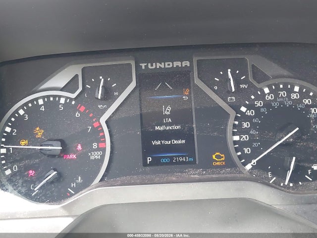 2024 Toyota Tundra Sr5 მანქანა იყიდება აუქციონზე, vin: 5TFLA5AB8RX039608, აუქციონის ნომერი: 45932098