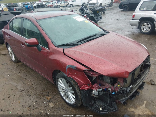 Продаж на аукціоні авто 2016 Subaru Impreza 2.0i Limited, vin: JF1GJAK63GH003222, номер лоту: 45932104