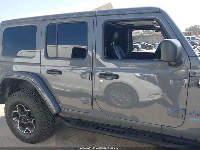 45932105 :رقم المزاد ، 1C4JJXR62NW127578 vin ، 2022 Jeep Wrangler 4xe Unlimited Rubicon 4x4 مزاد بيع