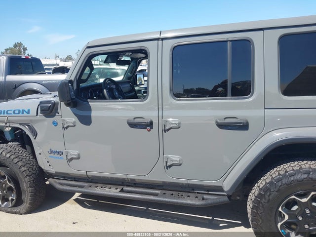 45932105 :رقم المزاد ، 1C4JJXR62NW127578 vin ، 2022 Jeep Wrangler 4xe Unlimited Rubicon 4x4 مزاد بيع