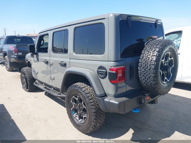 45932105 :رقم المزاد ، 1C4JJXR62NW127578 vin ، 2022 Jeep Wrangler 4xe Unlimited Rubicon 4x4 مزاد بيع