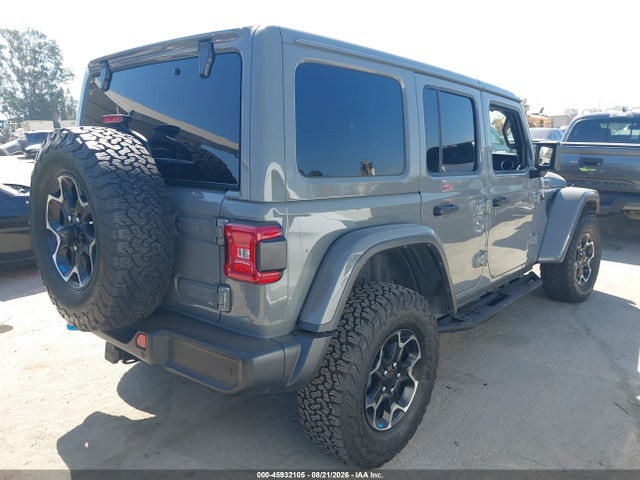 45932105 :رقم المزاد ، 1C4JJXR62NW127578 vin ، 2022 Jeep Wrangler 4xe Unlimited Rubicon 4x4 مزاد بيع