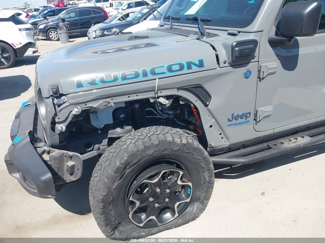 45932105 :رقم المزاد ، 1C4JJXR62NW127578 vin ، 2022 Jeep Wrangler 4xe Unlimited Rubicon 4x4 مزاد بيع