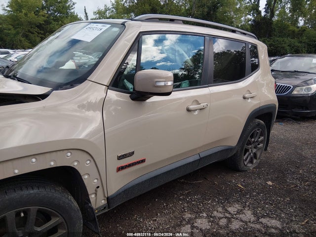 45932118 :رقم المزاد ، ZACCJBBTXGPC67339 vin ، 2016 Jeep Renegade 75th Anniversary مزاد بيع