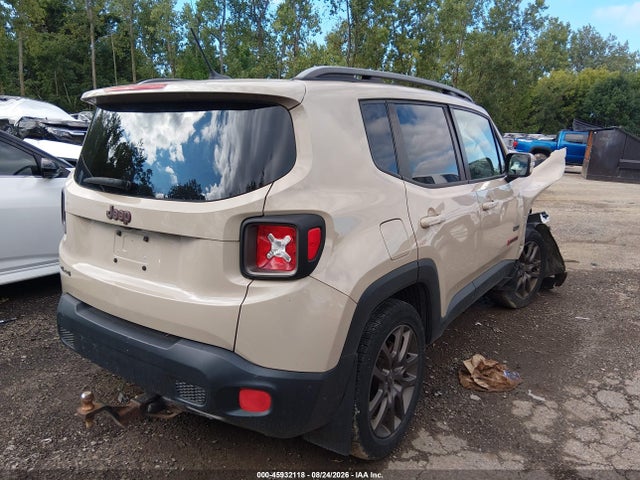 45932118 :رقم المزاد ، ZACCJBBTXGPC67339 vin ، 2016 Jeep Renegade 75th Anniversary مزاد بيع