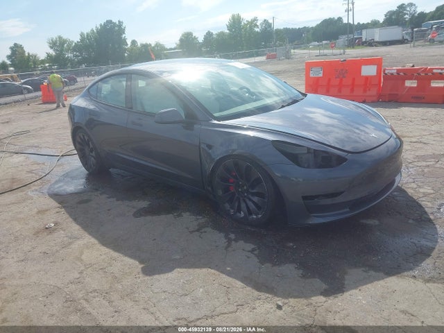 45932139 :رقم المزاد ، 5YJ3E1EC7PF421006 vin ، 2023 Tesla Model 3 Performance Dual Motor All-wheel Drive مزاد بيع