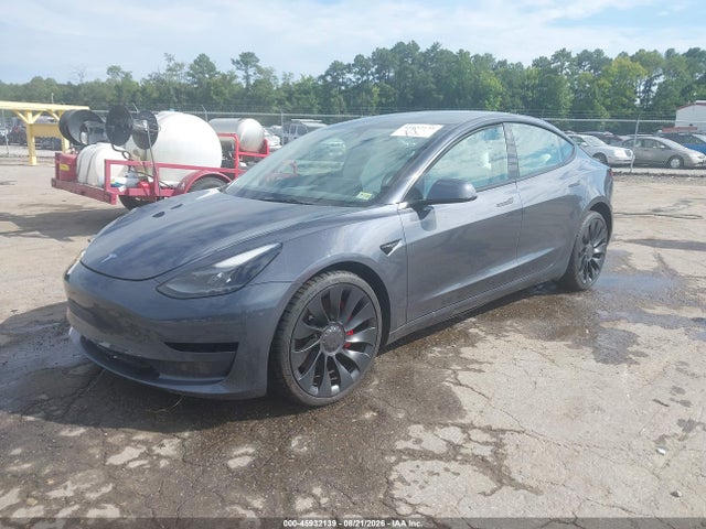 2023 Tesla Model 3 Performance Dual Motor All-wheel Drive მანქანა იყიდება აუქციონზე, vin: 5YJ3E1EC7PF421006, აუქციონის ნომერი: 45932139