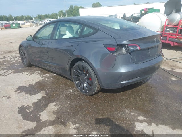 2023 Tesla Model 3 Performance Dual Motor All-wheel Drive მანქანა იყიდება აუქციონზე, vin: 5YJ3E1EC7PF421006, აუქციონის ნომერი: 45932139