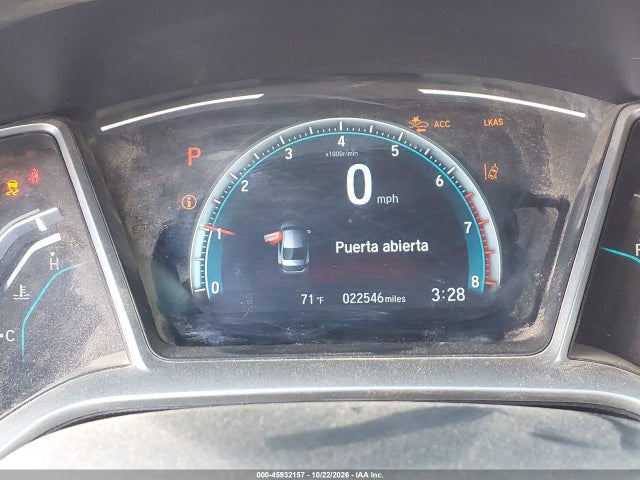 Aukcja sprzedaży 2020 Honda Civic Ex, vin: 19XFC1F3XLE002729, numer aukcji: 45932157