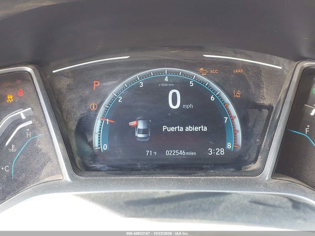 Aukcja sprzedaży 2020 Honda Civic Ex, vin: 19XFC1F3XLE002729, numer aukcji: 45932157