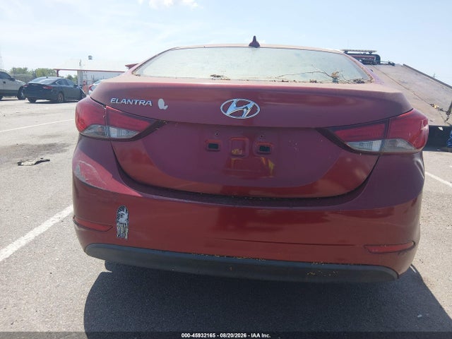 5NPDH4AE5GH796284 Hyundai ELANTRA SE