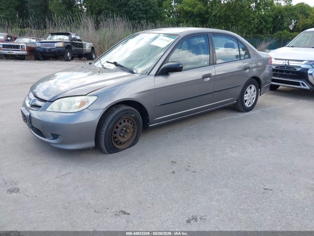 2005 Honda Civic Vp მანქანა იყიდება აუქციონზე, vin: 1HGES16365L021711, აუქციონის ნომერი: 45932208