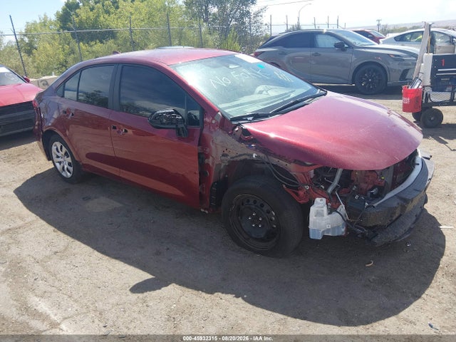 2025 Toyota Corolla Le მანქანა იყიდება აუქციონზე, vin: 5YFB4MDE0SP310426, აუქციონის ნომერი: 45932315