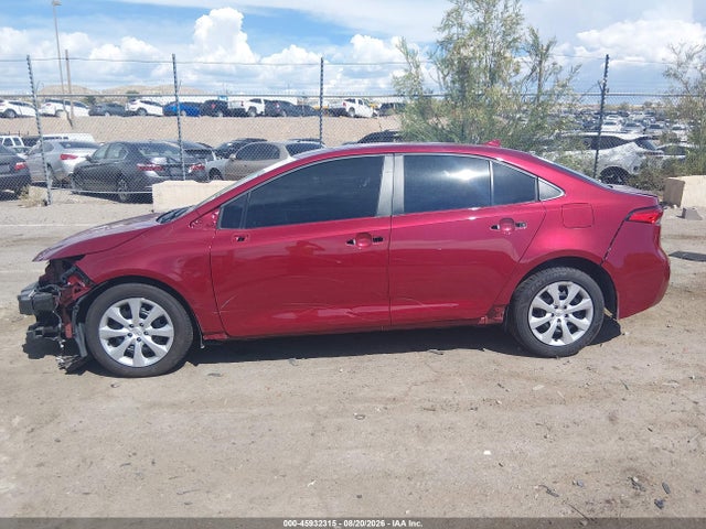 2025 Toyota Corolla Le მანქანა იყიდება აუქციონზე, vin: 5YFB4MDE0SP310426, აუქციონის ნომერი: 45932315