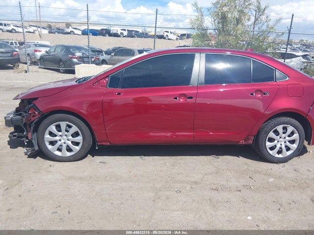 2025 Toyota Corolla Le მანქანა იყიდება აუქციონზე, vin: 5YFB4MDE0SP310426, აუქციონის ნომერი: 45932315