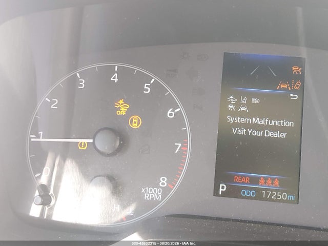 2025 Toyota Corolla Le მანქანა იყიდება აუქციონზე, vin: 5YFB4MDE0SP310426, აუქციონის ნომერი: 45932315