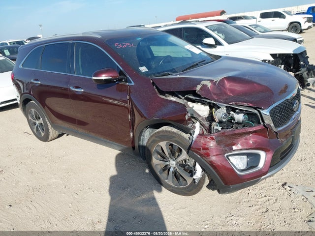 Продажа на аукционе авто 2018 Kia Sorento 3.3l Ex, vin: 5XYPH4A55JG418784, номер лота: 45932376