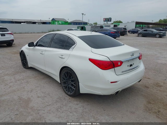 Продажа на аукционе авто 2016 Infiniti Q50 3.0t Premium, vin: JN1EV7AP9GM303439, номер лота: 45932383