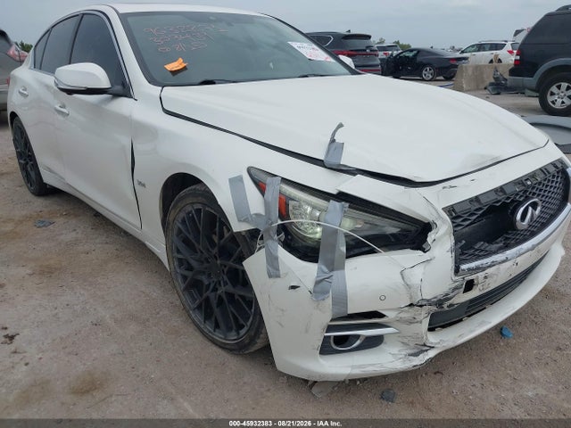 Продажа на аукционе авто 2016 Infiniti Q50 3.0t Premium, vin: JN1EV7AP9GM303439, номер лота: 45932383