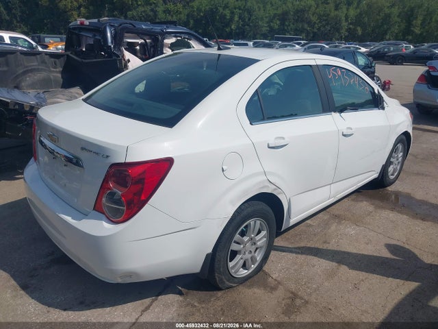 45932432 :رقم المزاد ، 1G1JC5SH8E4144075 vin ، 2014 Chevrolet Sonic Lt Auto مزاد بيع