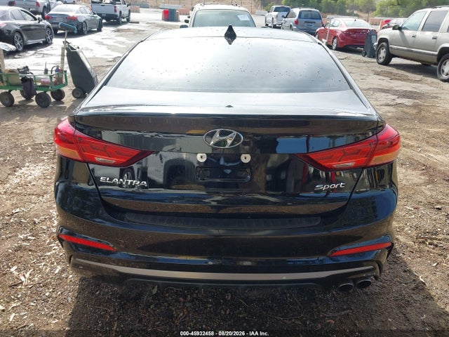 KMHD04LBXJU599338 Hyundai Elantra Sport