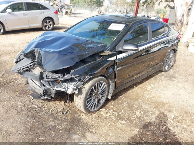 KMHD04LBXJU599338 Hyundai Elantra Sport