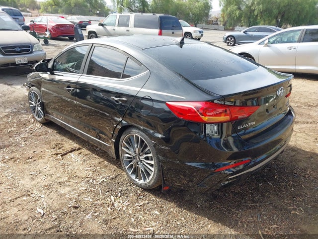 KMHD04LBXJU599338 Hyundai Elantra Sport