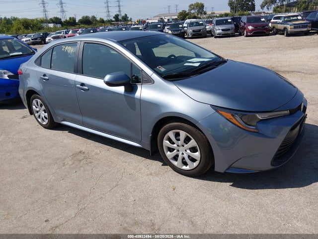 2025 Toyota Corolla Le მანქანა იყიდება აუქციონზე, vin: 5YFB4MDE2SP256725, აუქციონის ნომერი: 45932494