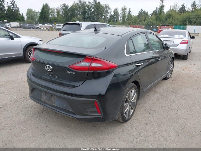 2019 Hyundai Ioniq Hybrid Limited მანქანა იყიდება აუქციონზე, vin: KMHC05LC5KU110078, აუქციონის ნომერი: 45932583