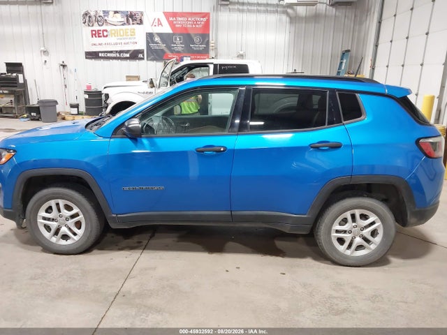 Продажа на аукционе авто 2018 Jeep Compass Sport 4x4, vin: 3C4NJDAB1JT392307, номер лота: 45932592