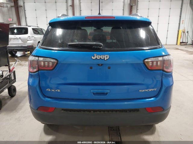 Продажа на аукционе авто 2018 Jeep Compass Sport 4x4, vin: 3C4NJDAB1JT392307, номер лота: 45932592