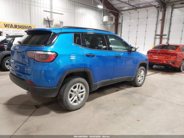 Продажа на аукционе авто 2018 Jeep Compass Sport 4x4, vin: 3C4NJDAB1JT392307, номер лота: 45932592